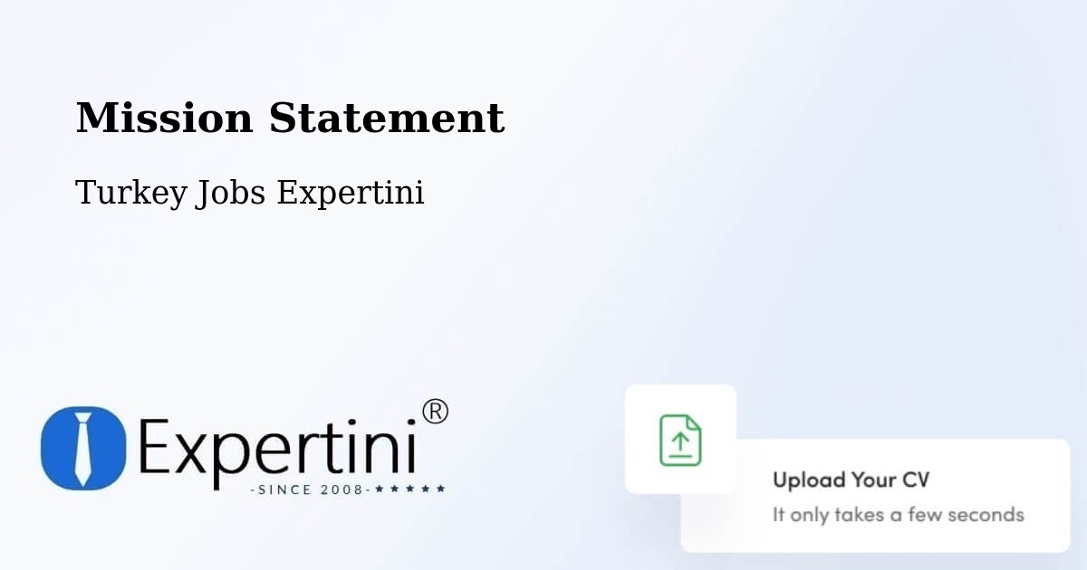 Corporate Mission – Akarsu - Turkey Jobs Expertini